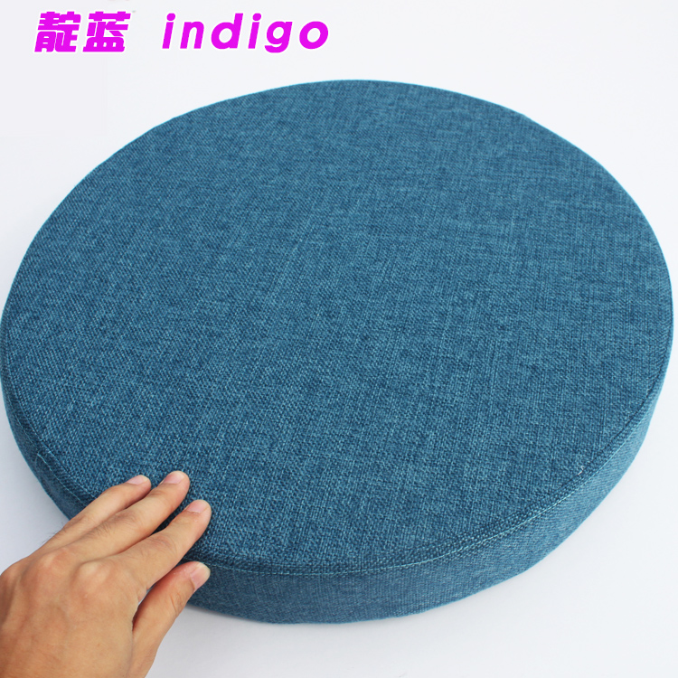 Tùy chỉnh linen cushion vòng miếng bọt biển đệm thiền thờ phượng Phật futon mat sofa đệm ghế ăn đệm yoga mat