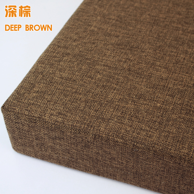 Tùy chỉnh thô linen linen cushion miếng đệm xốp đệm sofa đệm Bay window đệm ghế đệm ghế ăn đệm