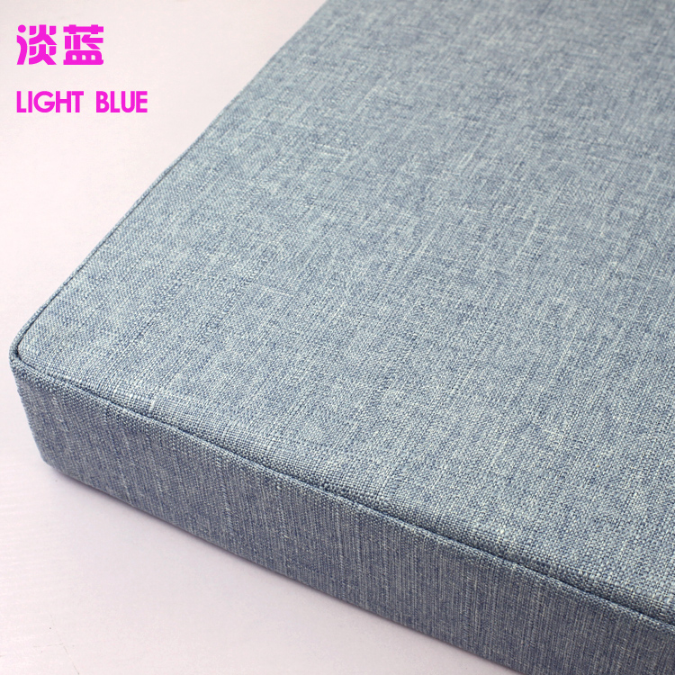 Tùy chỉnh tre linen cushion miếng đệm xốp đệm sofa đệm Bay window cushion Văn Phòng ghế đệm ghế ăn đệm