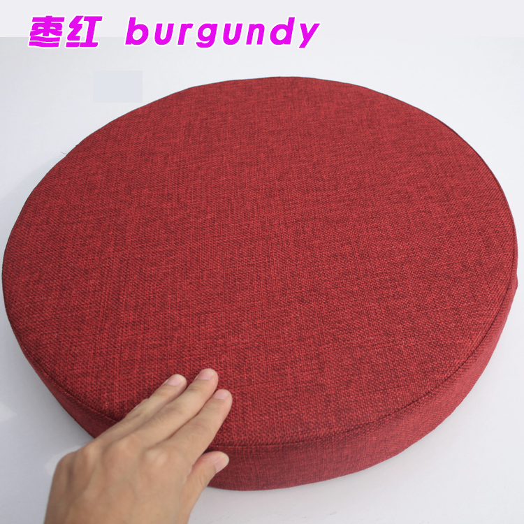 Tùy chỉnh linen cushion vòng miếng bọt biển đệm thiền thờ phượng Phật futon mat sofa đệm ghế ăn đệm yoga mat