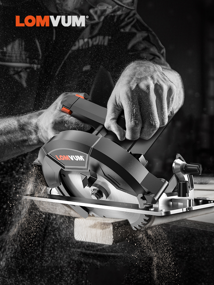 Longyun household multi-function circular saw machine portable chainsaw woodworking flip disc saw table saw cutting machine 7 inch 9 inch