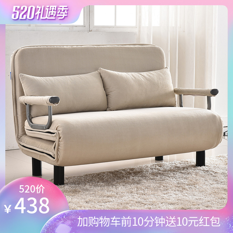 Lazy Double Sofa Bed Modern Minimalist Multi Function 1 5 M Living Room Bedroom Small Apartment 8 Dual Use Folding