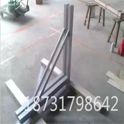 Magnesium aluminum straight-angle ruler wide seat straight-angle ruler 1000 * 630mm magnesium aluminum alloy light 90 degree angle ruler stock supply