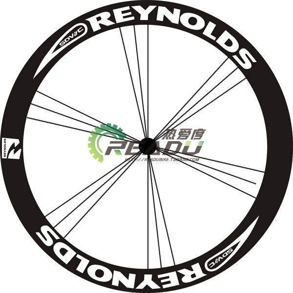 Renault REYNOLDS road car dead flying car knife ring wheel set sticker 38 50 60 60 90mm frame high