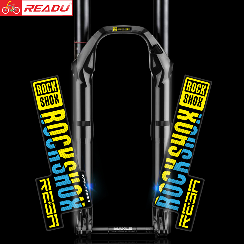 2020 ROCKSHOX REBA RL Fork Sticker Mountain bike bike front shock absorber color change sticker Waterproof