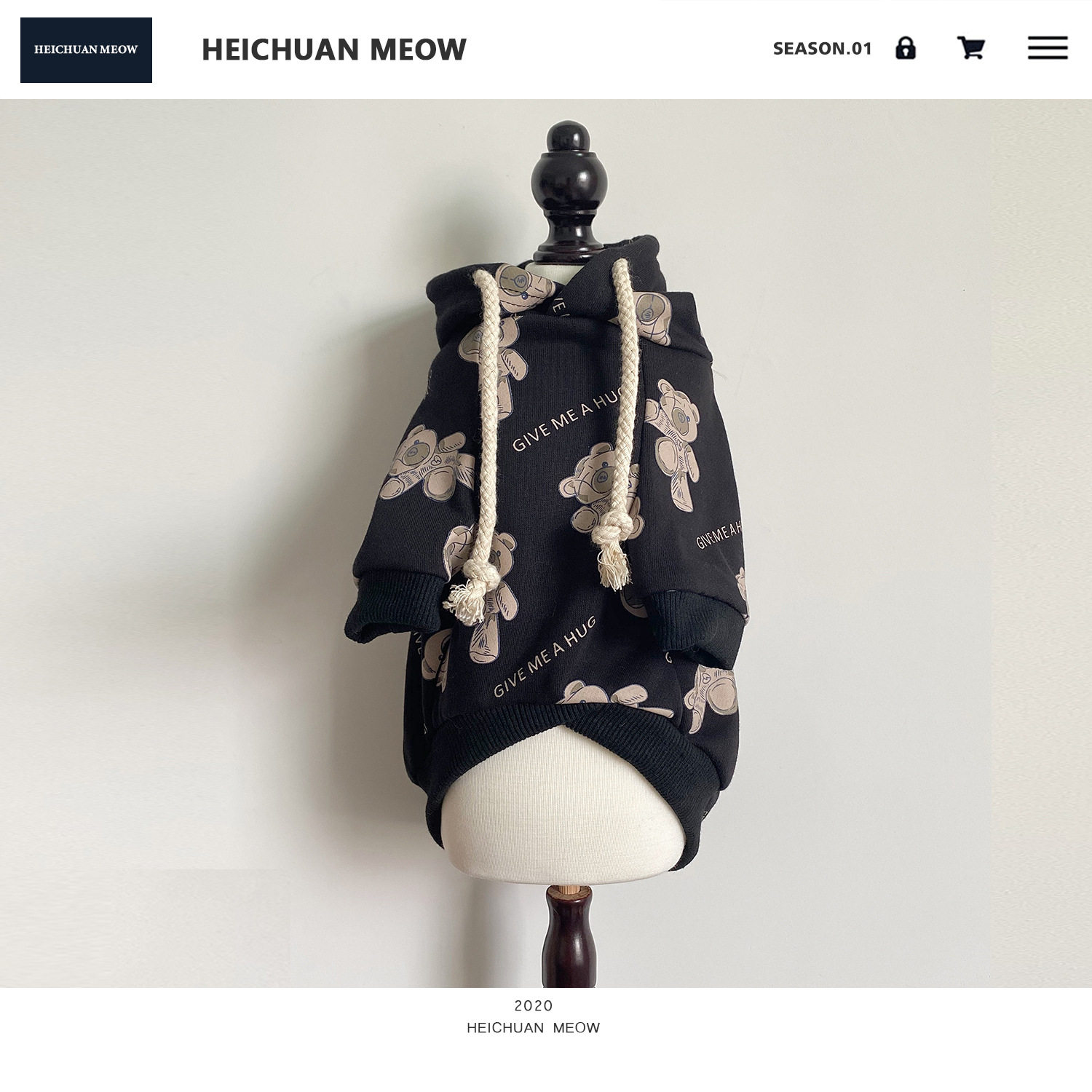 Pet Clothes Dogs Clothes Autumn Winter Clothing Kitty Pets Clothing Autumn winter New wave cards Lianhood sportswear