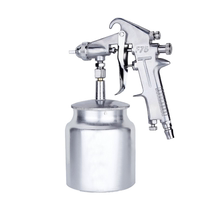 Taiwan pneumatic tool air pump spray gun w-75s lower pot pneumatic paint spray gun boutique f-75 paint