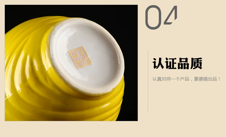 Jingdezhen chai rượu vang chai rượu vang 1 kg 3 kg 5 kg 10 kg rượu vang chai rượu vang bình rượu