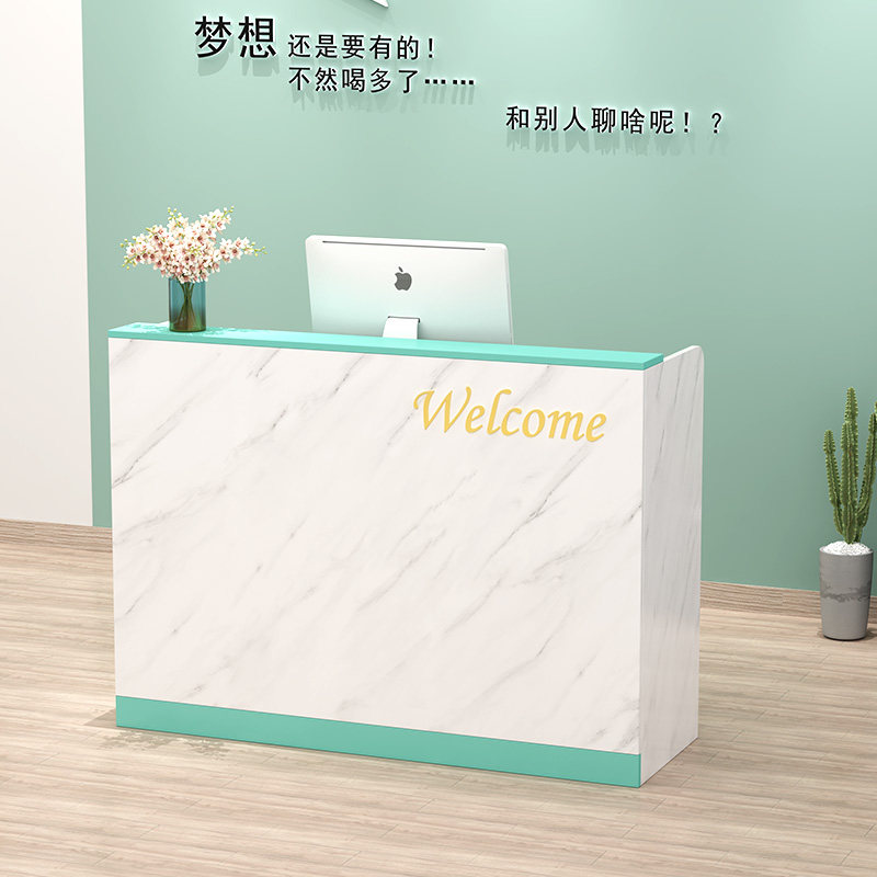 Bar cash register shop small minimalist modern clothing store convenience store beauty salon counter reception desk
