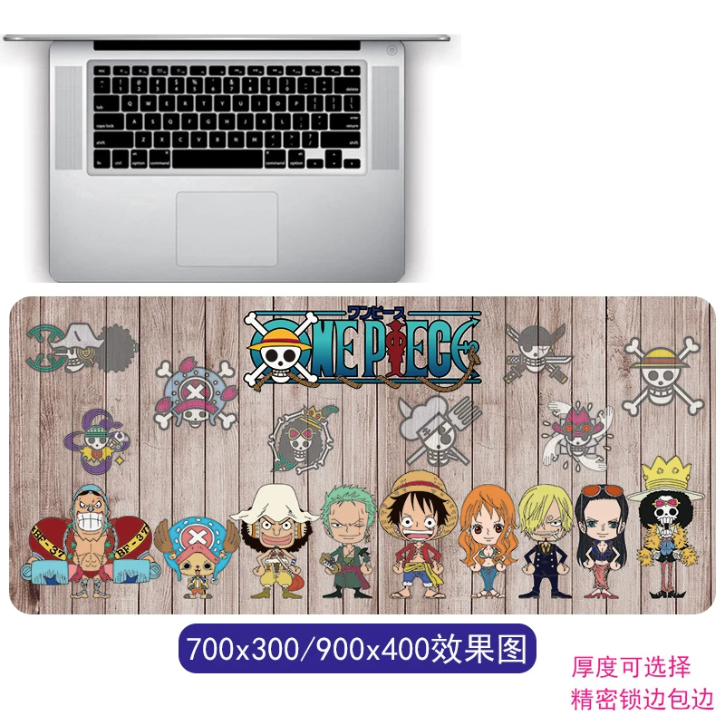Коврик для мыши One Piece супер большой, Salon Ruf, аниме-игра офисный коврик для стола 2D