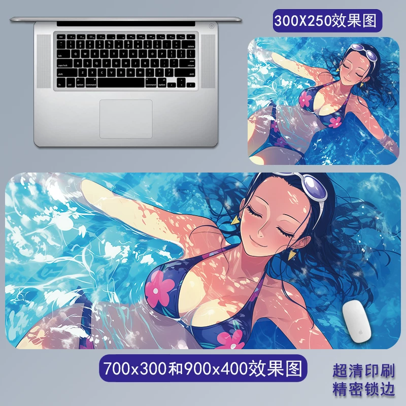 Коврик для мыши One Piece супер большой, Salon Ruf, аниме-игра офисный коврик для стола 2D