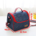 hộp cơm cắm điện chefman Denim dày nhôm lá cách nhiệt hộp ăn trưa dốc dốc oxford không thấm nước dây đeo tay túi gạo nam sinh viên túi ăn trưa - Hộp cơm điện sưởi ấm hộp đựng cơm cắm điện lock&lock Hộp cơm điện sưởi ấm