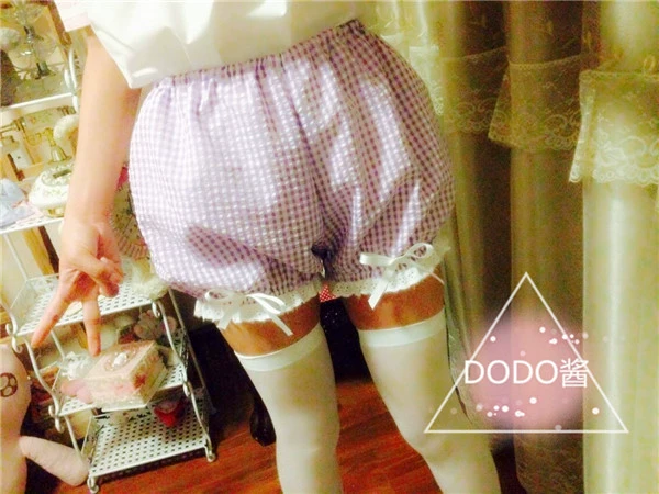 Hương vị nước sốt Studio Nhật Bản Ren Quần lót đáy quần bí ngô Cô gái mềm mại COS COS Đèn lồng an toàn quần short nữ