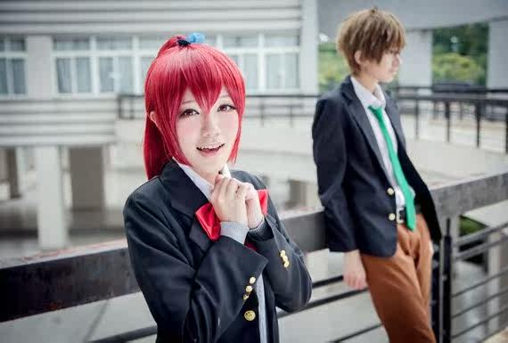 Free 男子游泳部松冈江岩鸢高中女生制服cos 新品美靴 高中女生 游泳 男子 Free 松冈江途虎网