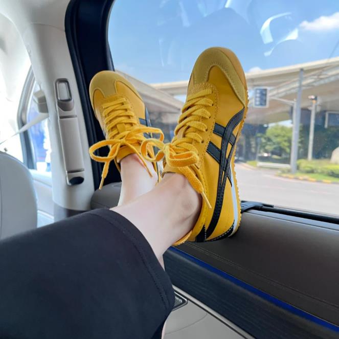 2025 Spring New Fur Genuine Leather Forrest Gump Shoes Soft Sole Lightweight Running Shoes Trendy Color Matching Casual Sports Shoes