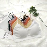 Японское нижнее белье, бюстгальтер без косточек, спортивный жилет для школьников и студентов, дышащий бюстгалтер для йоги, для маленькой груди