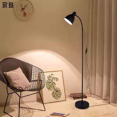 Floor lamp stepless dimming LED live net red comfortable lamp living room Nordic simple floor lamp ins wind Nordic