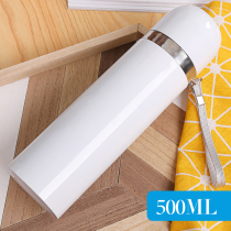 Bullet head thermal transfer thermos cup printing photo blank coating thermal insulation kettle Cup customized 500ML
