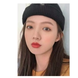 Матовые универсальные милые маленькие серьги подходит для мужчин и женщин, серебро 925 пробы, простой и элегантный дизайн