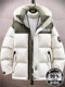Teenagers hooded down jacket boys junior and high school students trendy brand handsome white duck down thickened jacket older children winter clothing