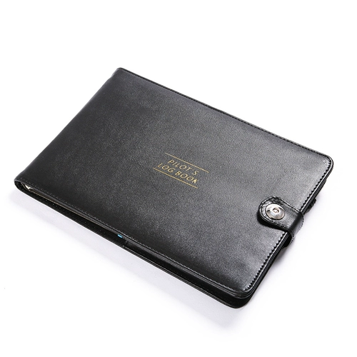 Пилот авиакомпании записывает новую версию этого кожаного корпуса, чтобы полностью обновить программную ноутбук -Noodle, чтобы отправить защитную обложку