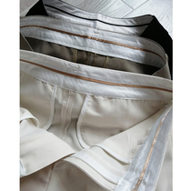 Clearance does not return the pipe pants womens high waist loose nine points thin casual tapered pants vertical suit pants