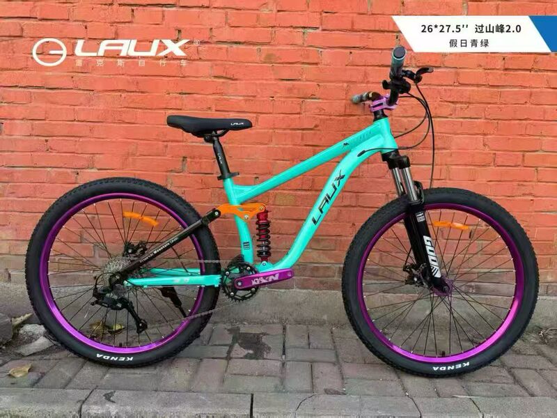 Rex Overmountain 2.0 Soft Tail 26inch High Carbon Steel Frame 9-Speed Hydraulic Disc Brake Air Fork