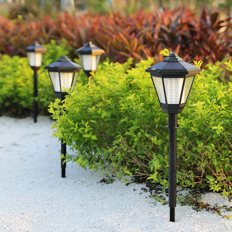 Solar lamp outdoor garden lamp super bright garden villa lawn lamp street lamp outdoor ground waterproof landscape buried lamp