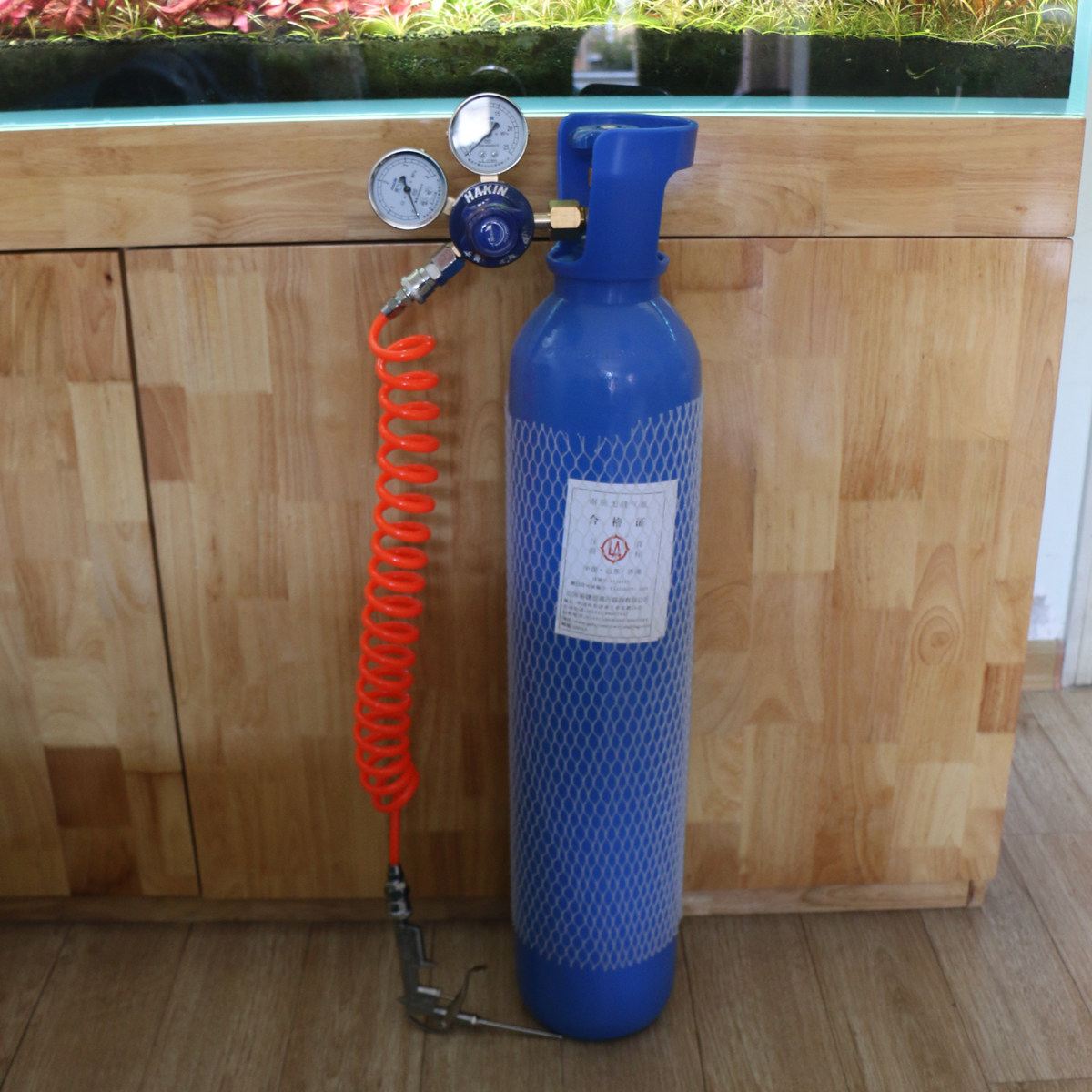 (Shang Pinshui ethnic group) Shandong Construction of Hua Chen Hospital Medical 2 liters 4810L Welding Oxygen Fat Fish Packing Steel Bottle