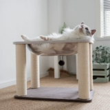 Космическая капсула для лазания для кошек, кошачье гнездо, кошачье дерево, цельная платформа для прыжков для кошек, рамка для кошачьих когтей, рамка для кошек, марионетка, принадлежности для крупных кошек породы Мейн-кун