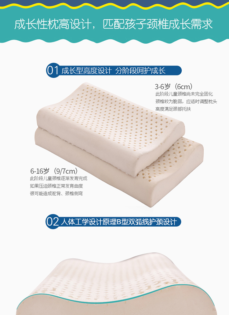 Vỏ gối cao su Thái Lan Vỏ gối trẻ em 3-6 tuổi Mẫu giáo hoạt hình Vỏ gối Vỏ gối đơn Hỗ trợ tùy chỉnh - Gối trường hợp gối ôm cao su non