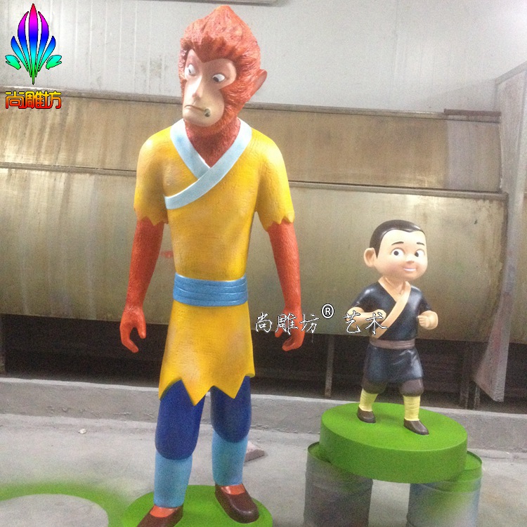 国产动画片大圣归来大圣孙悟空与小和尚影视人