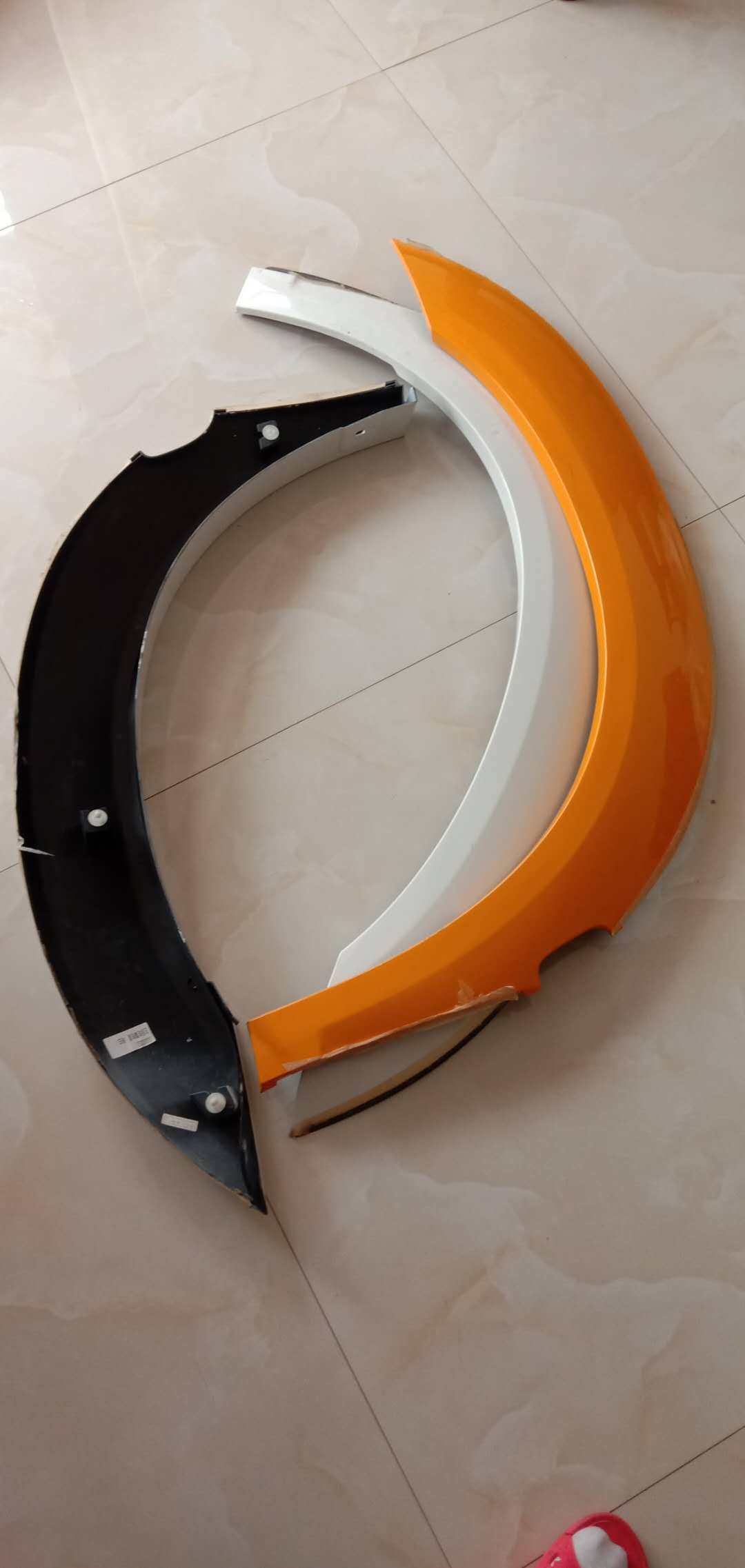 Jiangling Baowei 09 Accessories Car Wheel Brow Front Wheel Brow Hood Insurance Lever Wheel Brow Rear Wheel Brow 07