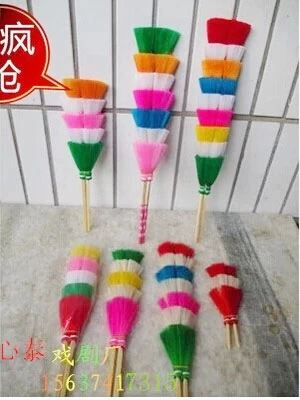 Драма Музи Чистый натуральный дикий куриный перья и дикая куриная оперная драма, шлем Зидзин Коронный священник