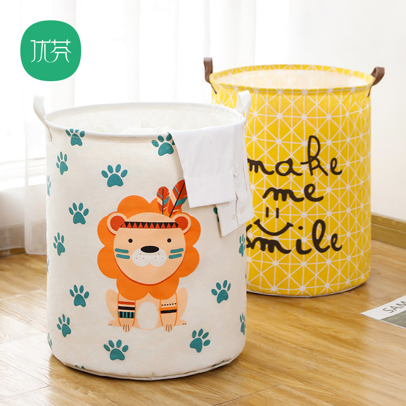 Day-Style Folding Cloth Art Dirty Laundry Basket Bathroom Clothing Dirty Clothes Basket Home Child Special Toy Barrel Containing Basket