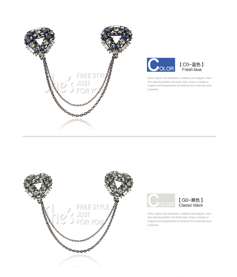 Broche femme SHES en Alliage, cristal - Ref 1187574 Image 24
