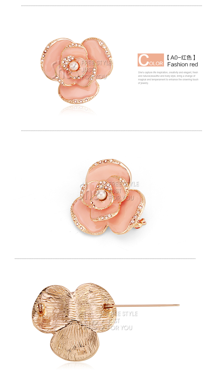 Broche femme SHES en cristal artificiel - Ref 1187588 Image 26