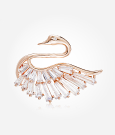 Broche femme SHES en cristal artificiel - Ref 1187060 Image 34