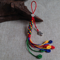 Creative diamond knot ethnic style car pendants mobile phone backpacks and accessories are available in a variety of options