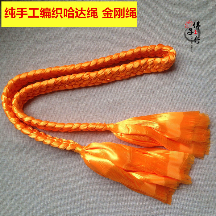 Handcraft knitting the five - color Harda rope - Diamond rope - Tibetan decoration - style - knot for various purposes