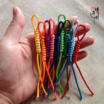 Five-color Vajra Knot pendant Five-color Vajra Knot hand-woven 10 pieces
