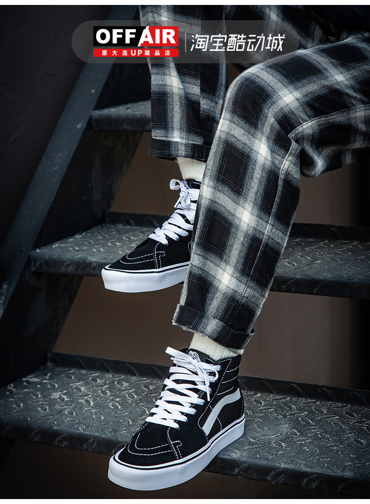 TẮT đôi giày thể thao siêu nhẹ AIR Vans cao để giúp ComfyCush giày skate thông thường Giày nữ VN0A3WMBVNE - Dép / giày thường giày thể thao gucci