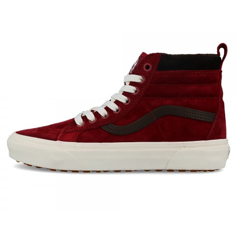 TRD潮品~VANS范斯SK8-HI MTE系帶女款高幫翻毛皮休閒板鞋VN0A4BV7XKL