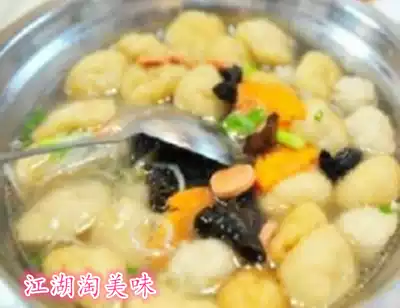 Ganzhou specialty Gannan Hakka handmade fish cake fish fried fish ball fish fish ball fish ball hot pot ingredients small bag