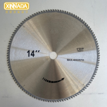 XINNADA Carpentry Aluminum cutter 7 8 10 12 14 inch saws thin tooth aperture 30mm wooden gold field