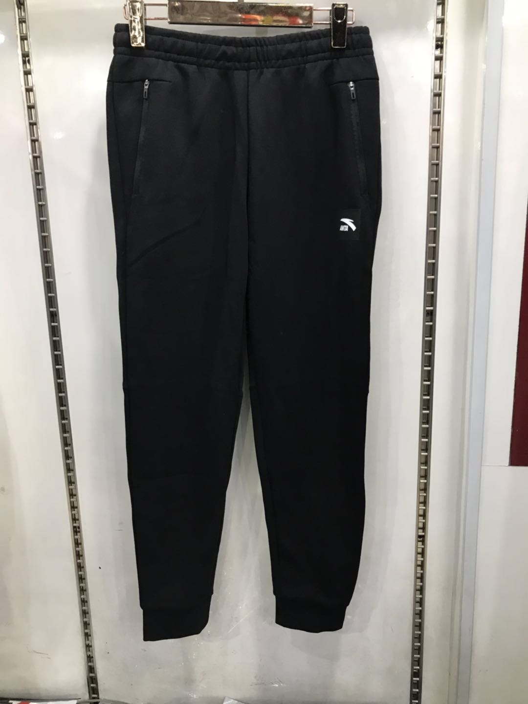 Anta's new spring and autumn style sports pants knitted pants casual sports running long pants fashion men's pants leather pants