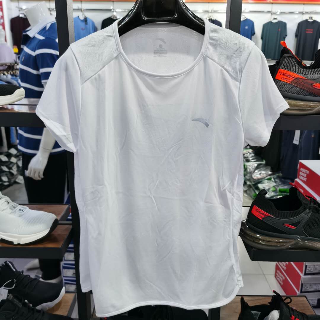 Anta summer new women's short-sleeved half-sleeved sweater quick-drying sweat-absorbing sports top T-shirt light and breathable