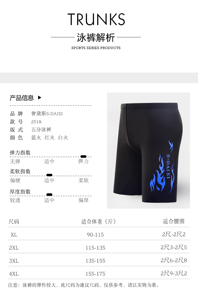 Đồ bơi nam mới quần boxer năm điểm quần bơi phù hợp với đồ bơi XL bộ đồ bơi mùa xuân nóng quần bơi nam shopee