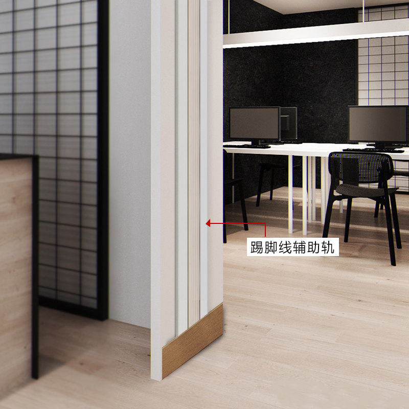 Folding door Sliding door Skirting board Auxiliary accessories Auxiliary track