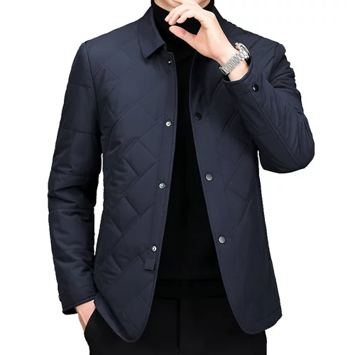 Мужская куртка, пуховик для отдыха, увеличенная толщина